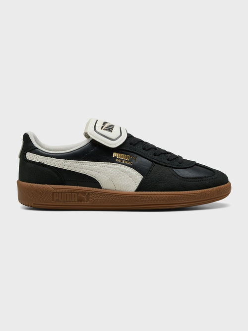 Puma Palermo Premium Sneakers | Black/White