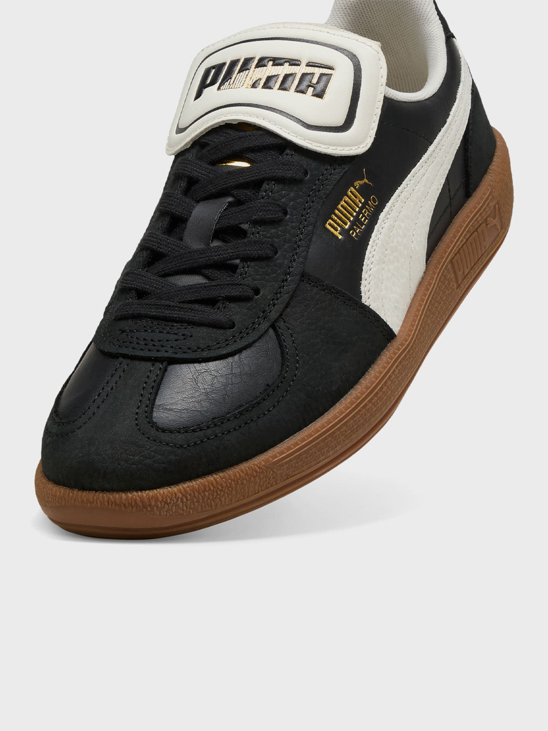 Puma Palermo Premium Sneakers | Black/White