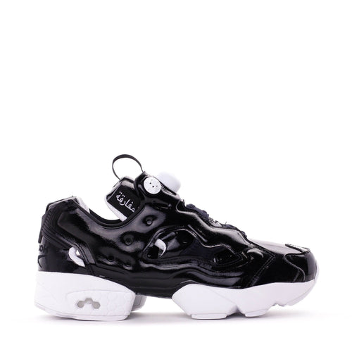 Reebok Classic Women Instapump Fury Ob Overbranded Black Patent AR1635
