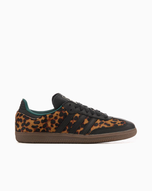 adidas Originals Women's Samba OG "Black Green Leopard"