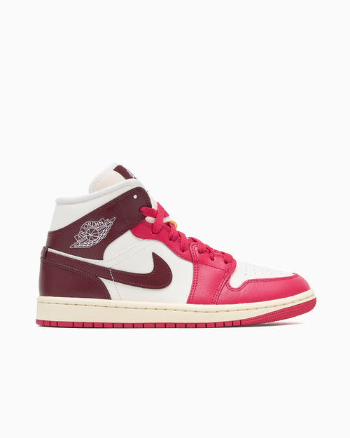 Air Jordan Women's 1 Mid "Mystic Hibiscus"