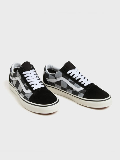 Vans Old Skool Sneakers | Mono Checkerboard Black