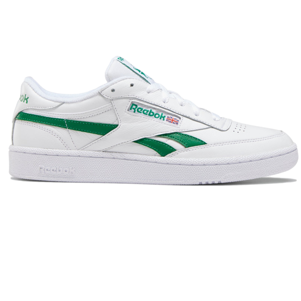 Club C Revenge Shoes White/White/Glen Green